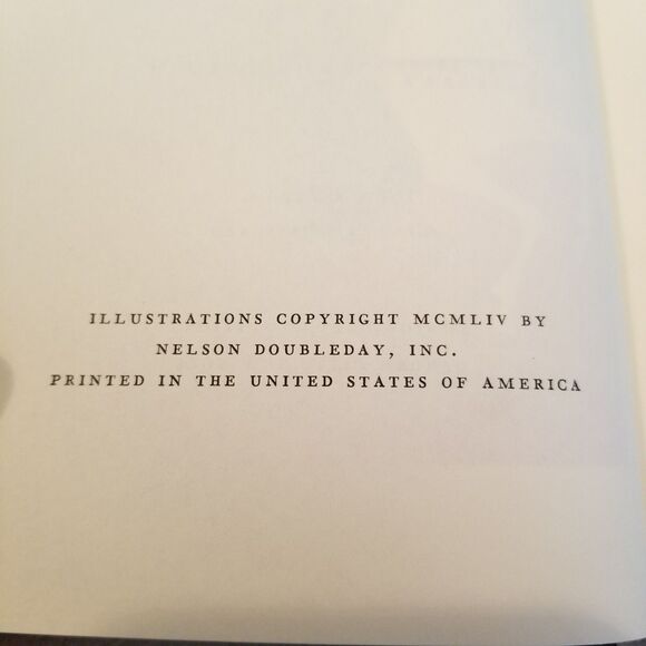 Grimm's fairy tales 1954 junior deluxe edition hardcover book vintage - Picture 11 of 11